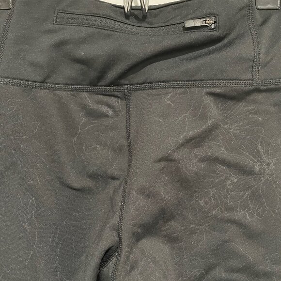 Adidas Black Print Full Length Tights Size S - Picture 5 of 6